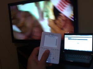 Notebook with HDMI output and a cheap Bluetooth Controller