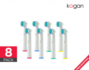 Kogan 8 Pack Toothbrush Head